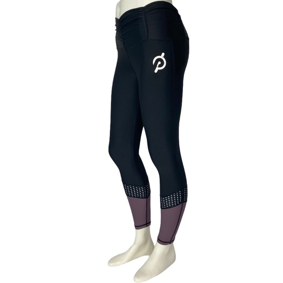 Peloton Ruched Pleated Waist Leggings XS - Picture 3 of 10